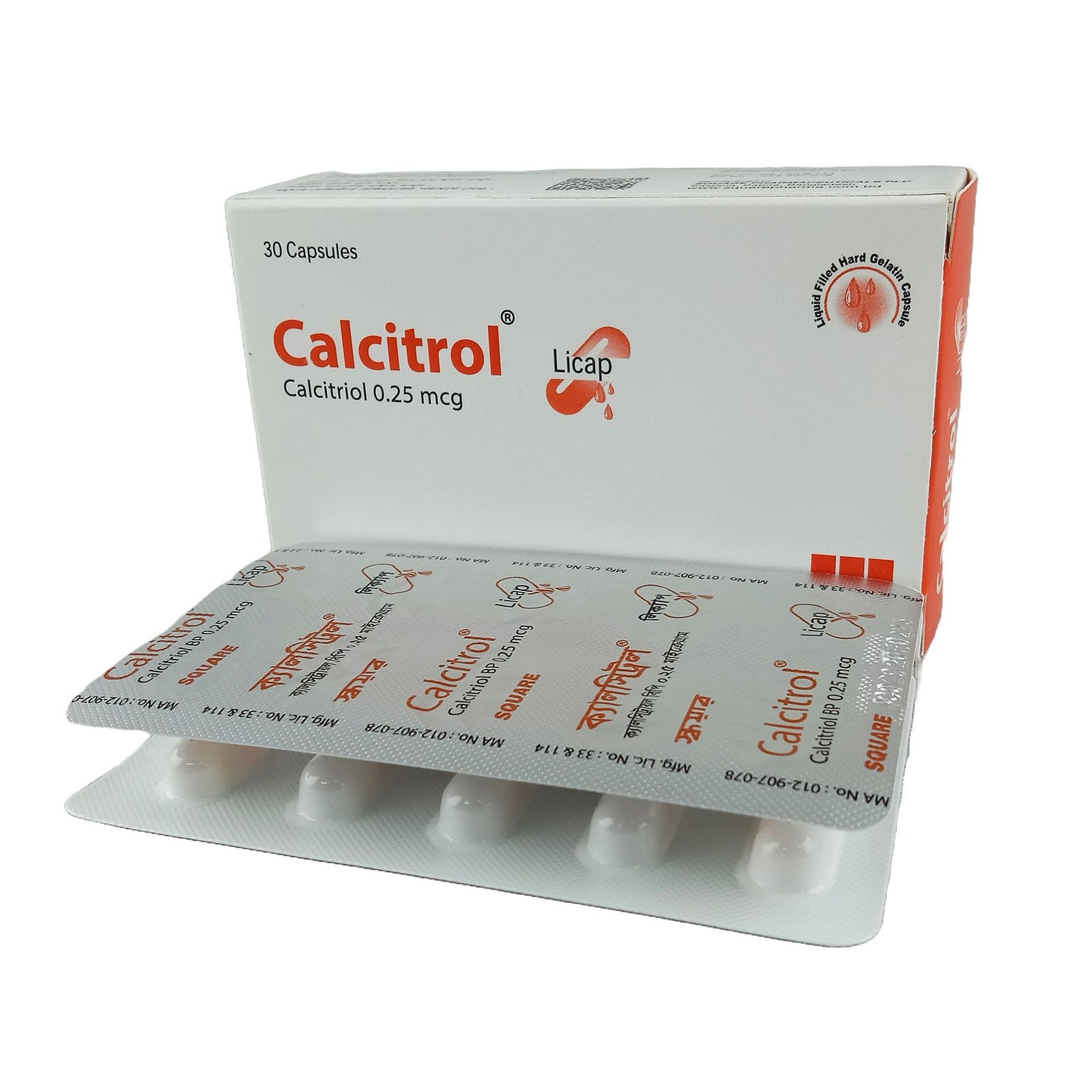 Calcitrol 0.25mg Cap - https://demo.bangladeshiit.com