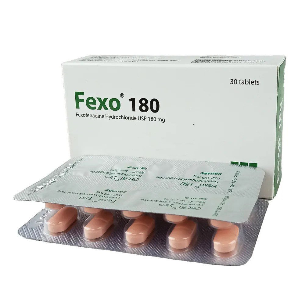 Fexo 180mg  tab - https://demo.bangladeshiit.com