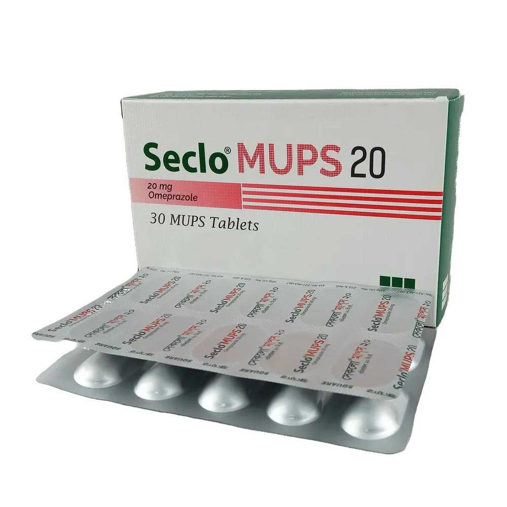 SECLO MUPS 20 TAB - https://demo.bangladeshiit.com