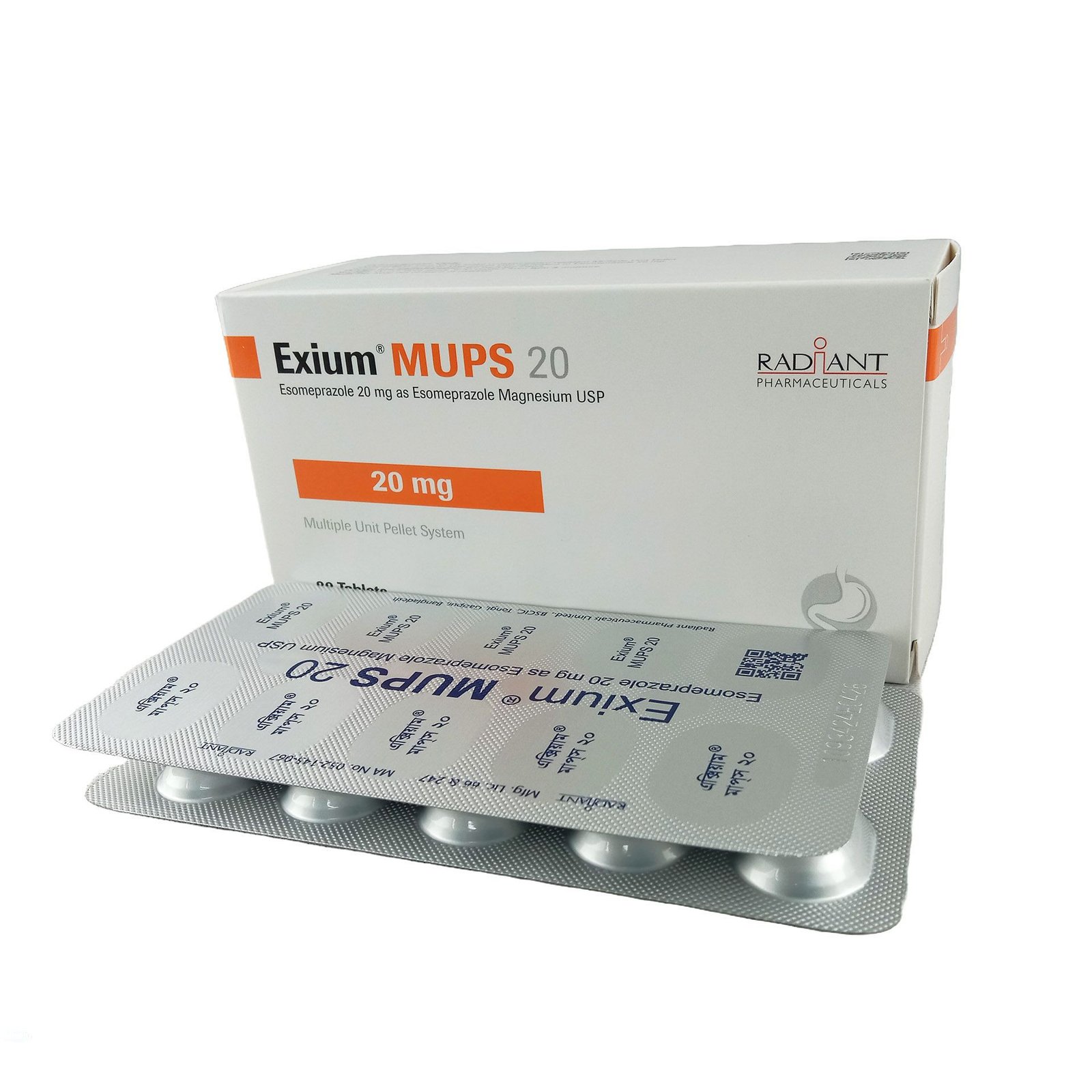 Exium Mups fc tab 20mg - https://demo.bangladeshiit.com