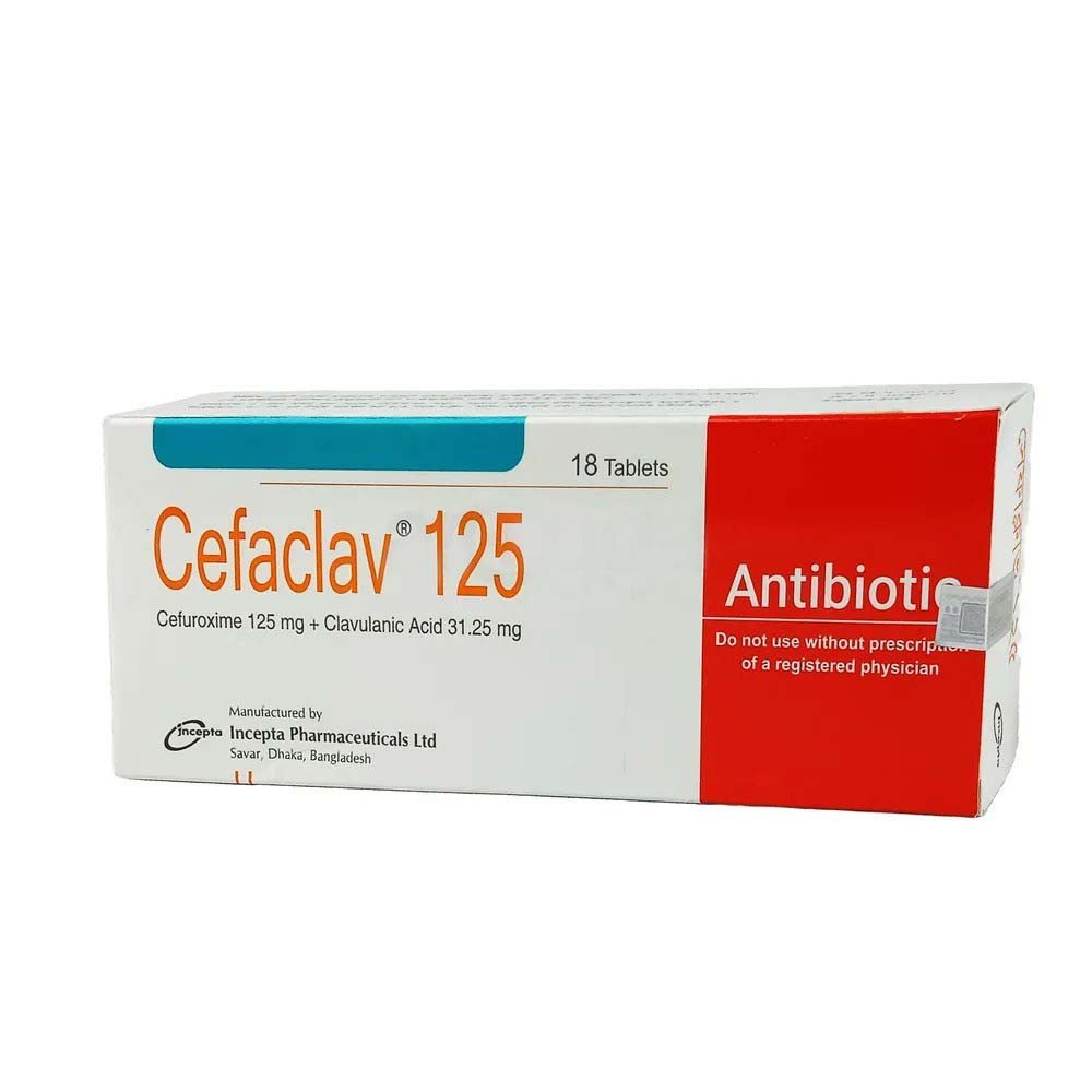 Cefaclav 125 tab - https://demo.bangladeshiit.com