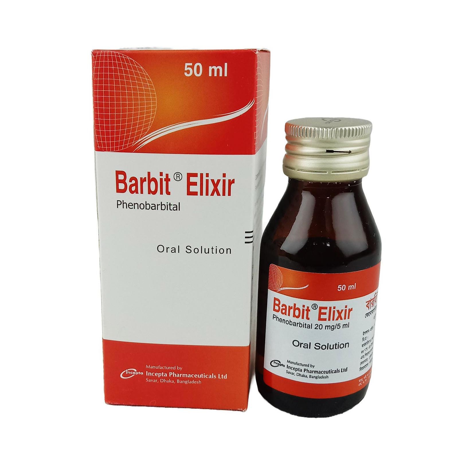 Barbit Elixir 50ml - https://demo.bangladeshiit.com