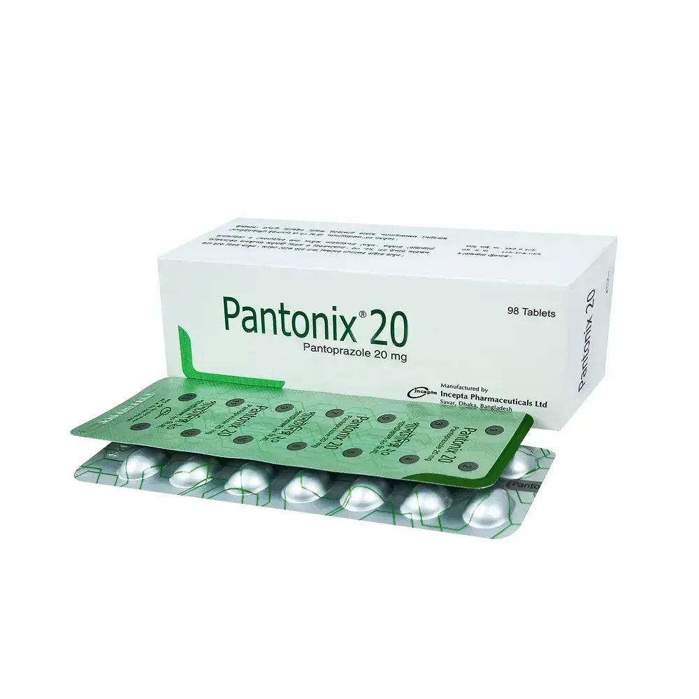 Pantonix 20mg  tab - https://demo.bangladeshiit.com