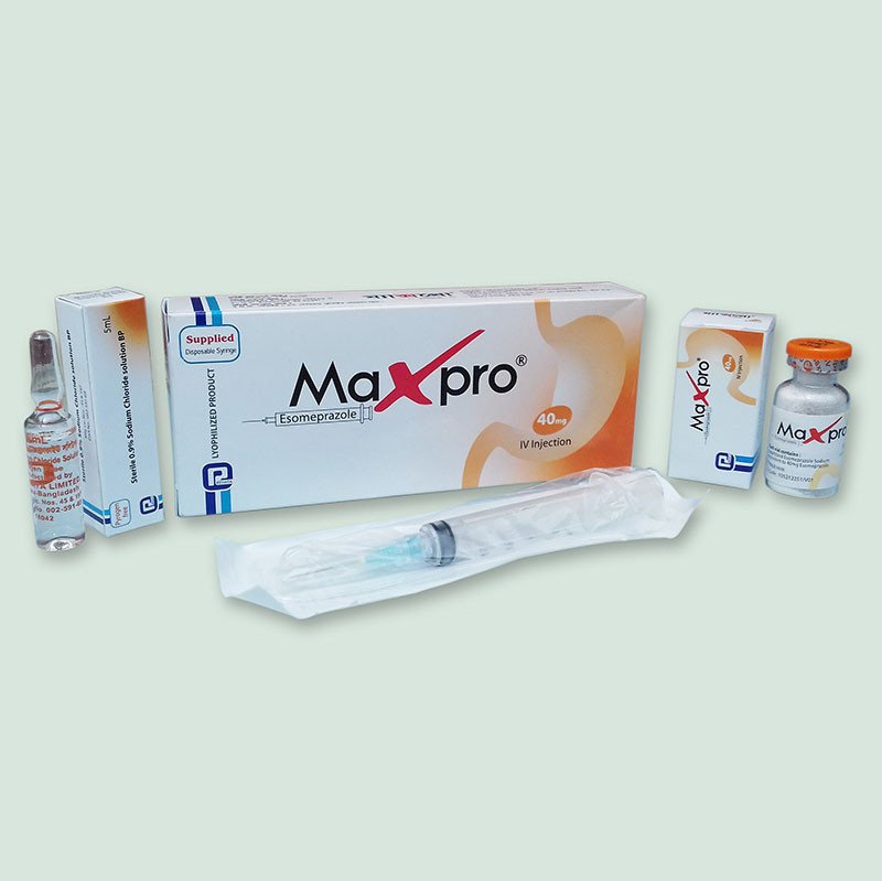 Maxpro 40mg INJ 1"S - https://demo.bangladeshiit.com