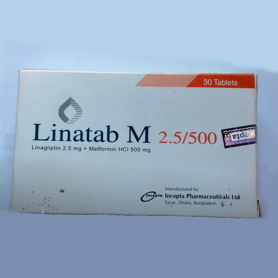 Linatab M 2.5/500 tab - https://demo.bangladeshiit.com