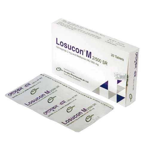 Losucon M 2/500 Sr tab - https://demo.bangladeshiit.com