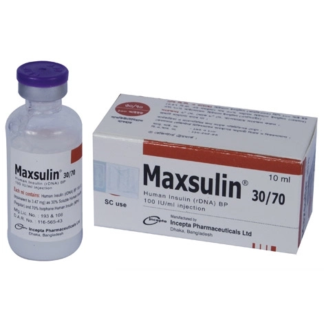Maxsulin 30/70 inj - https://demo.bangladeshiit.com