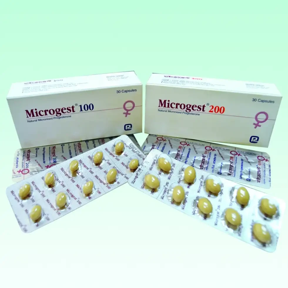 Microgest 200mg CAPS - https://demo.bangladeshiit.com