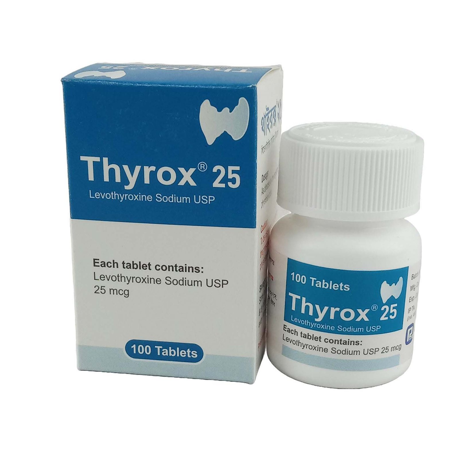 Thyrox 25mcg TAB - https://demo.bangladeshiit.com