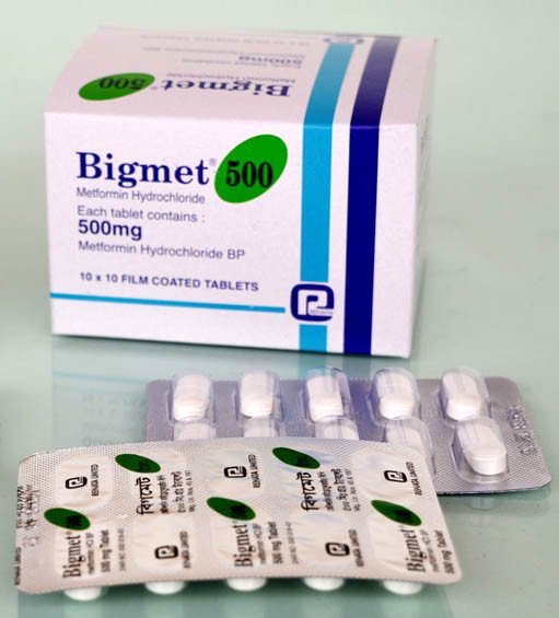 Bigmet FC 500mg TAB - https://demo.bangladeshiit.com