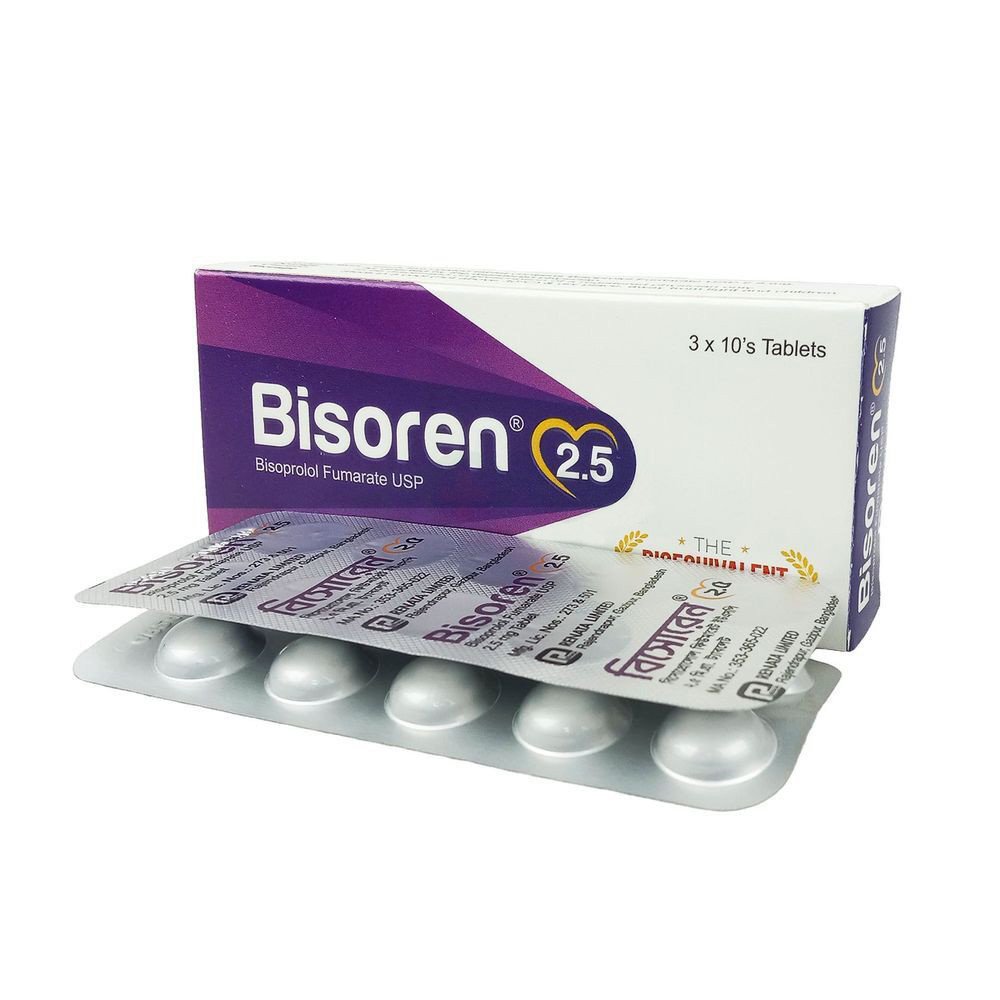 Bisoren 2.5mg TAB - https://demo.bangladeshiit.com