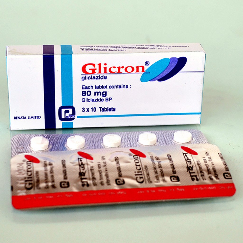 Glicron 80mg TAB - https://demo.bangladeshiit.com