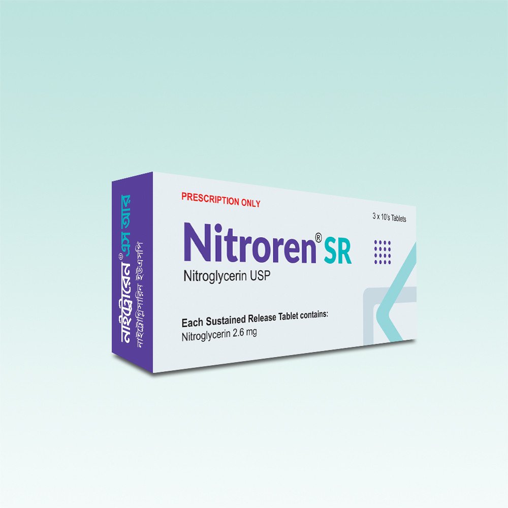 Nitroren SR 2.6mg TAB - https://demo.bangladeshiit.com