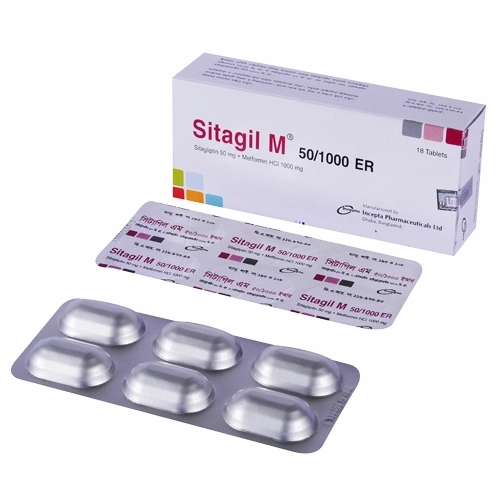 Sitagil M 50/1000 tab - https://demo.bangladeshiit.com