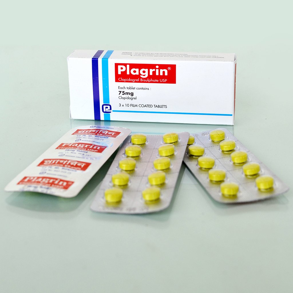 Plagrin 75mg TAB - https://demo.bangladeshiit.com