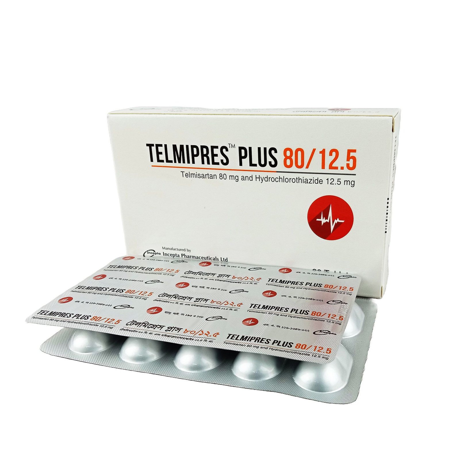 Telmipres plus 80/12.5 tab - https://demo.bangladeshiit.com