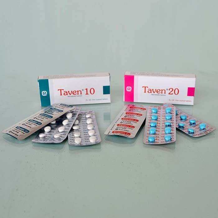 Taven 20mg FC TAB - https://demo.bangladeshiit.com