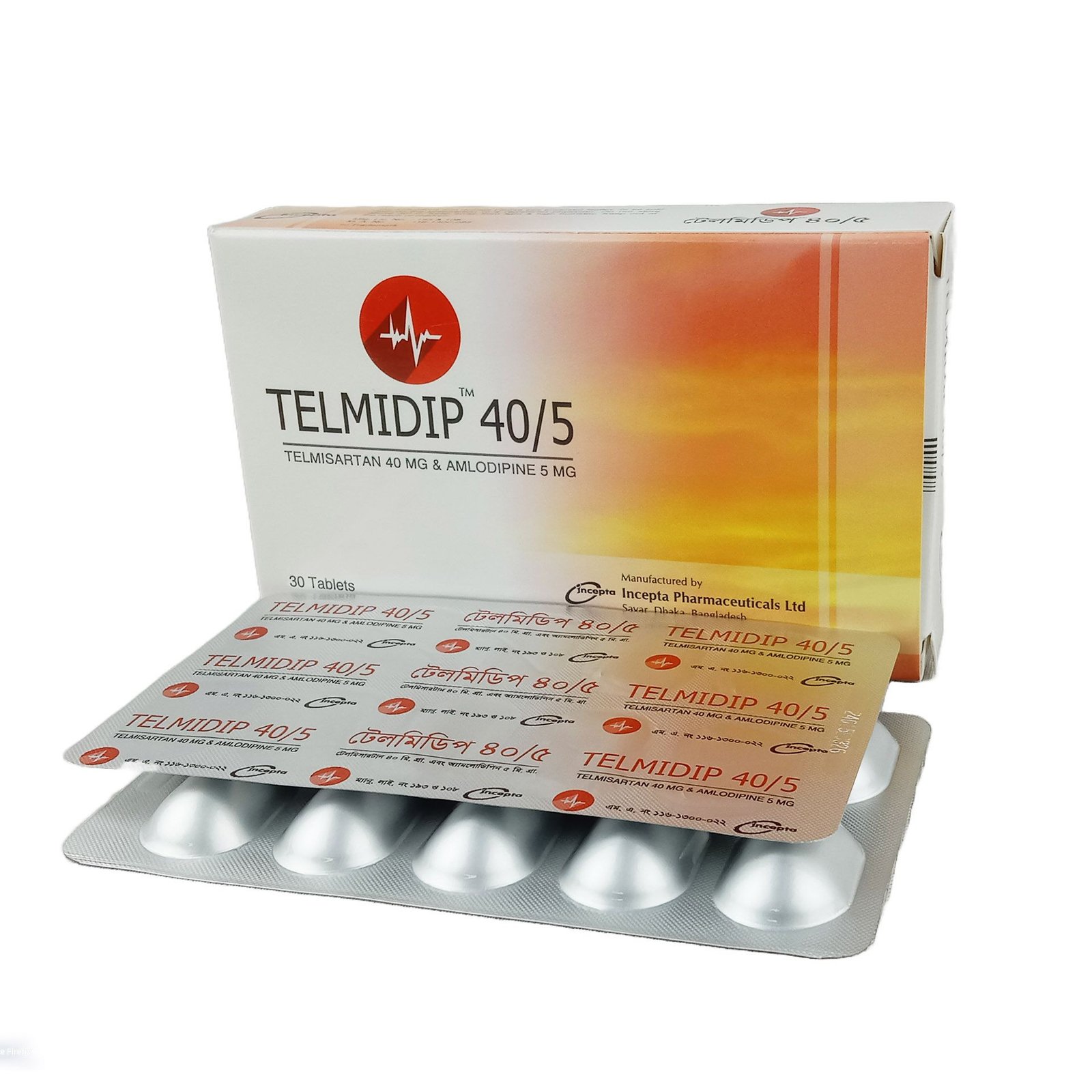 Telmidip 40/5 tab - https://demo.bangladeshiit.com