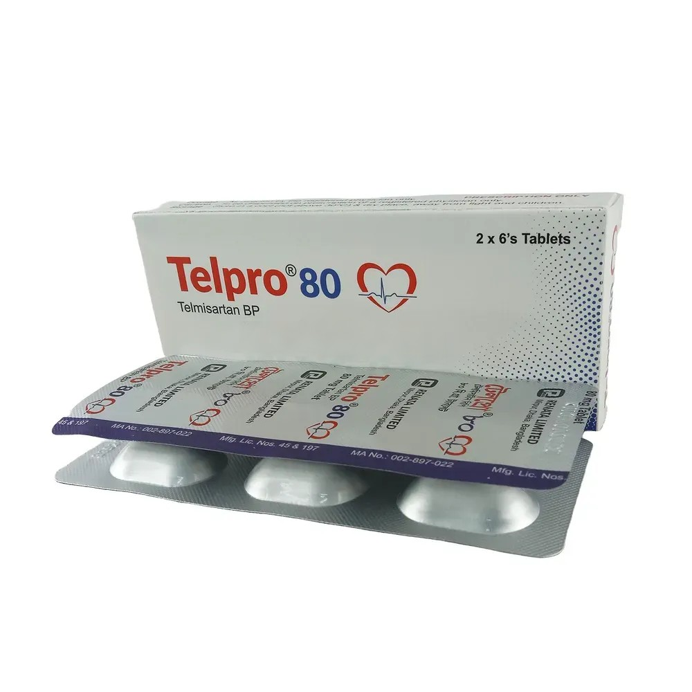 Telpro 80mg TAB - https://demo.bangladeshiit.com