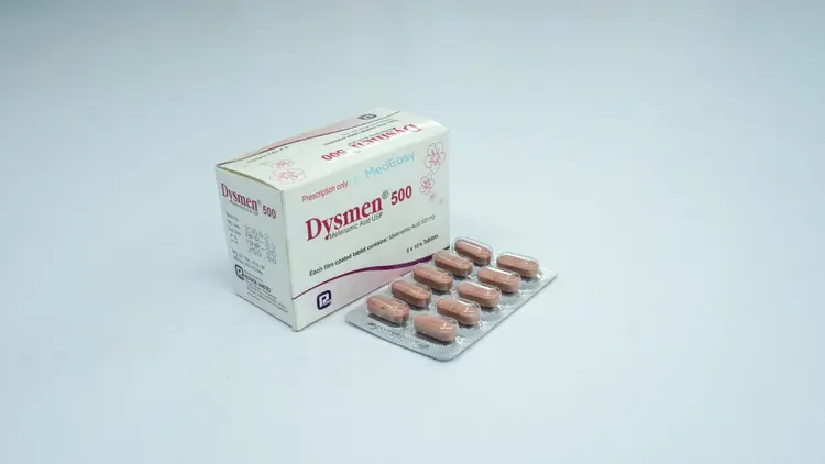 Dysmen 500mg Tabs - https://demo.bangladeshiit.com