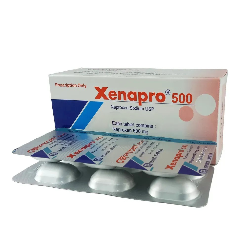 Xenapro EC 500mg TABS - https://demo.bangladeshiit.com