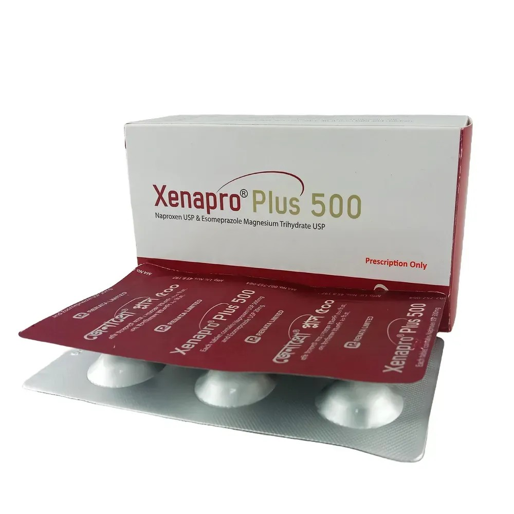 Xenapro Plus 500mg TAB - https://demo.bangladeshiit.com