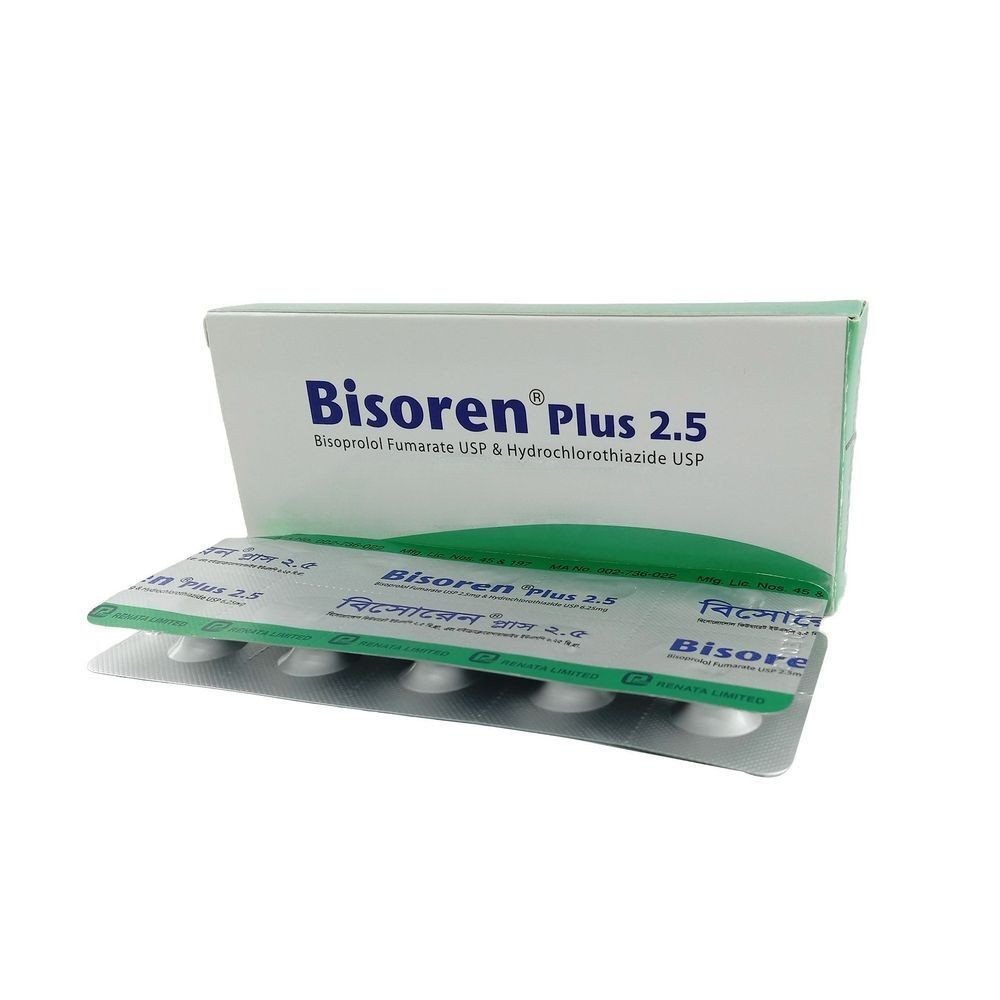 Bisoren Plus FC 2.5mg TAB - https://demo.bangladeshiit.com