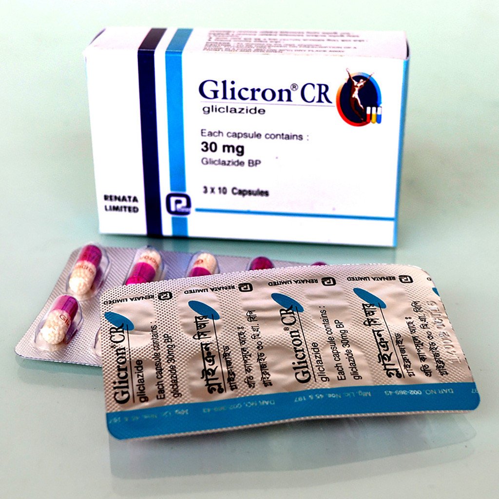 Glicron CR 30mg Cap - https://demo.bangladeshiit.com