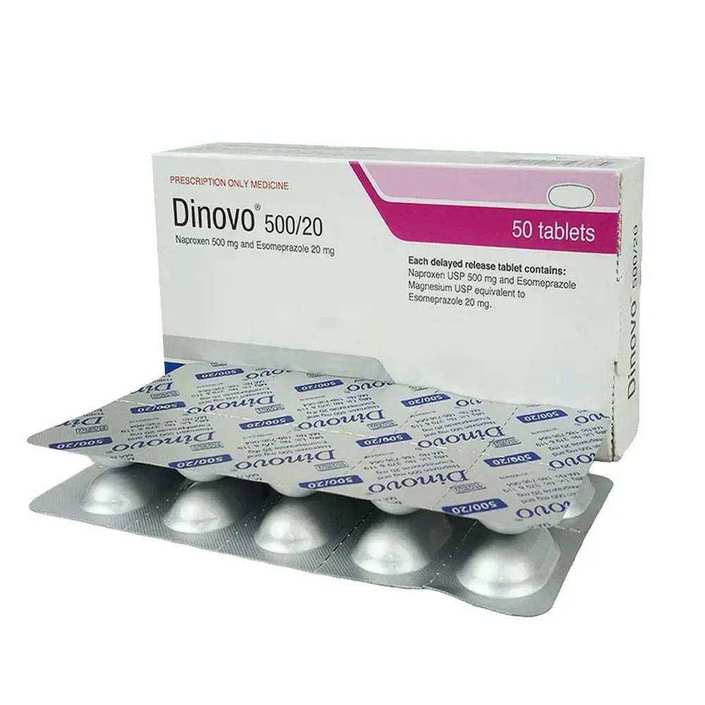 Dinovo 500/20 tab - https://demo.bangladeshiit.com