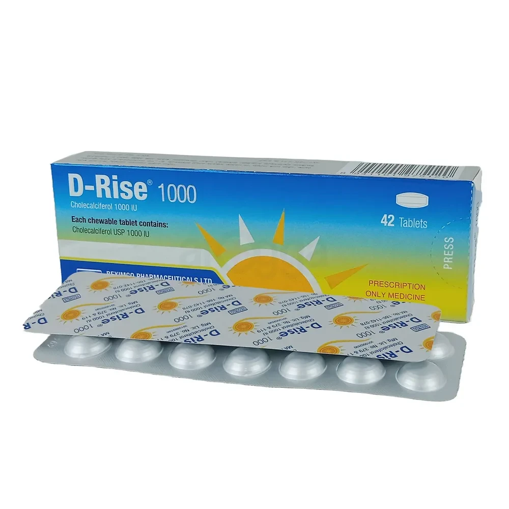 D Rise 1000 Chewable - https://demo.bangladeshiit.com