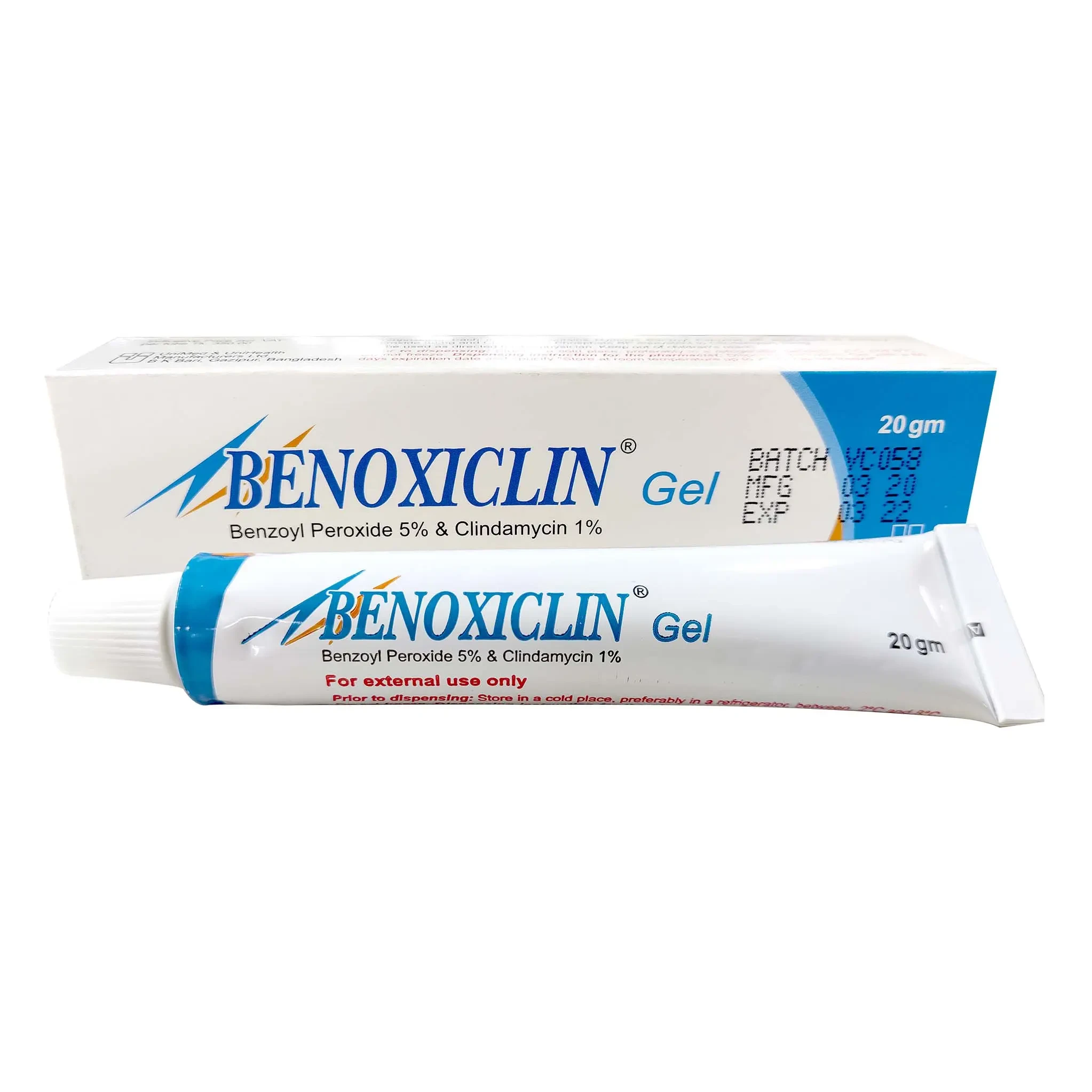 Benoxiclin gel 20g - https://demo.bangladeshiit.com