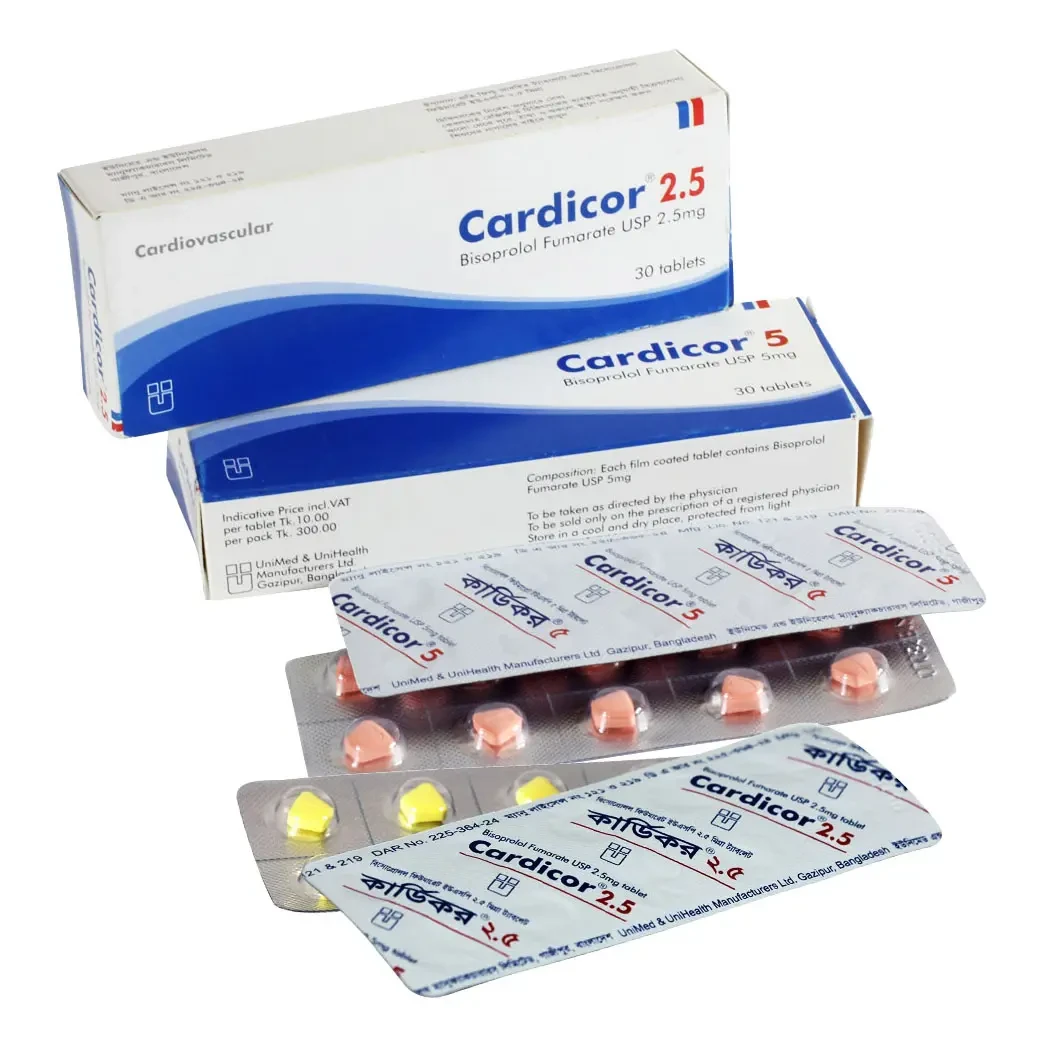 Cardicor 2.5 mg TAB - https://demo.bangladeshiit.com