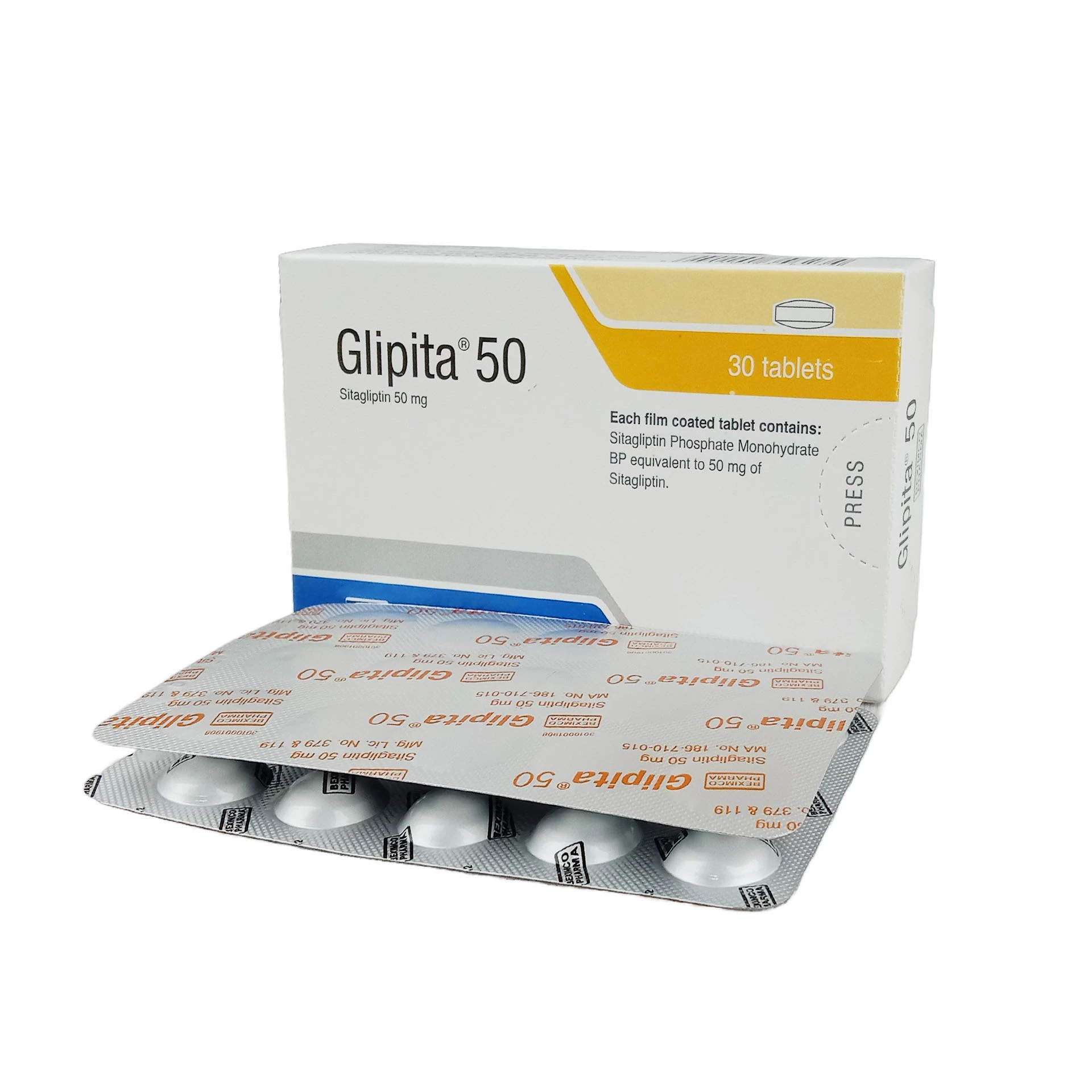 Glipita 50 tab - https://demo.bangladeshiit.com