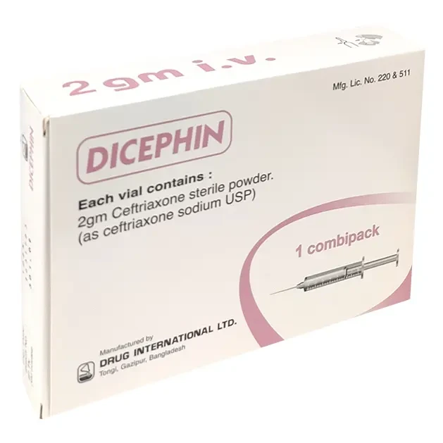 Dicephin 2gm inj Iv - https://demo.bangladeshiit.com