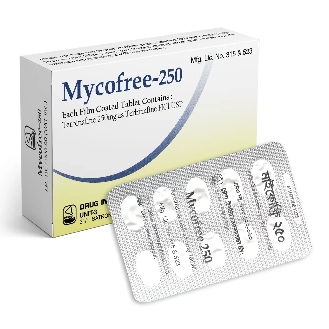 Mycofree 250 tab - https://demo.bangladeshiit.com
