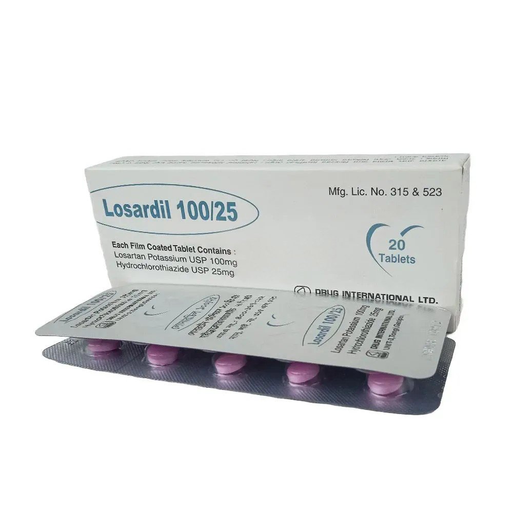 Losardil 100/25 tab - https://demo.bangladeshiit.com