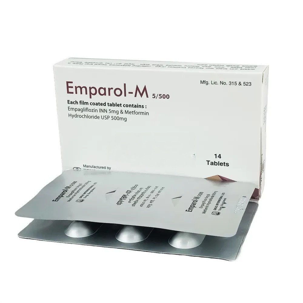 Emparol M 5/500 tab - https://demo.bangladeshiit.com