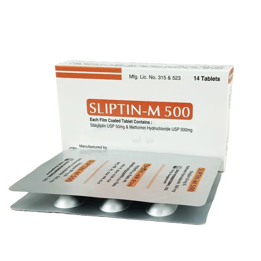 Sliptin M 500mg tab - https://demo.bangladeshiit.com