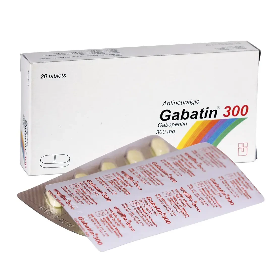 Gabatin-300 TAB - https://demo.bangladeshiit.com