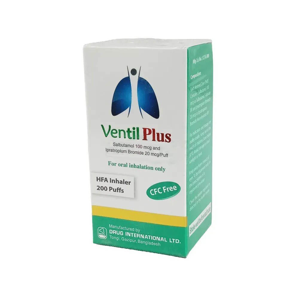 Ventil inhaler 200 puffs - https://demo.bangladeshiit.com
