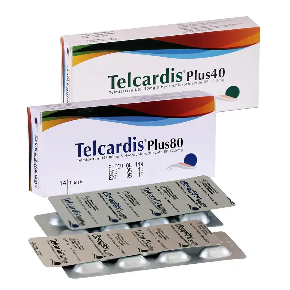 Telcardis plus 40mg TAB - https://demo.bangladeshiit.com