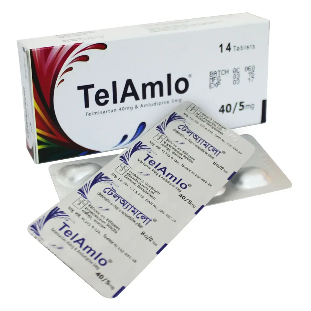 Telamlo 40/5mg TAB - https://demo.bangladeshiit.com