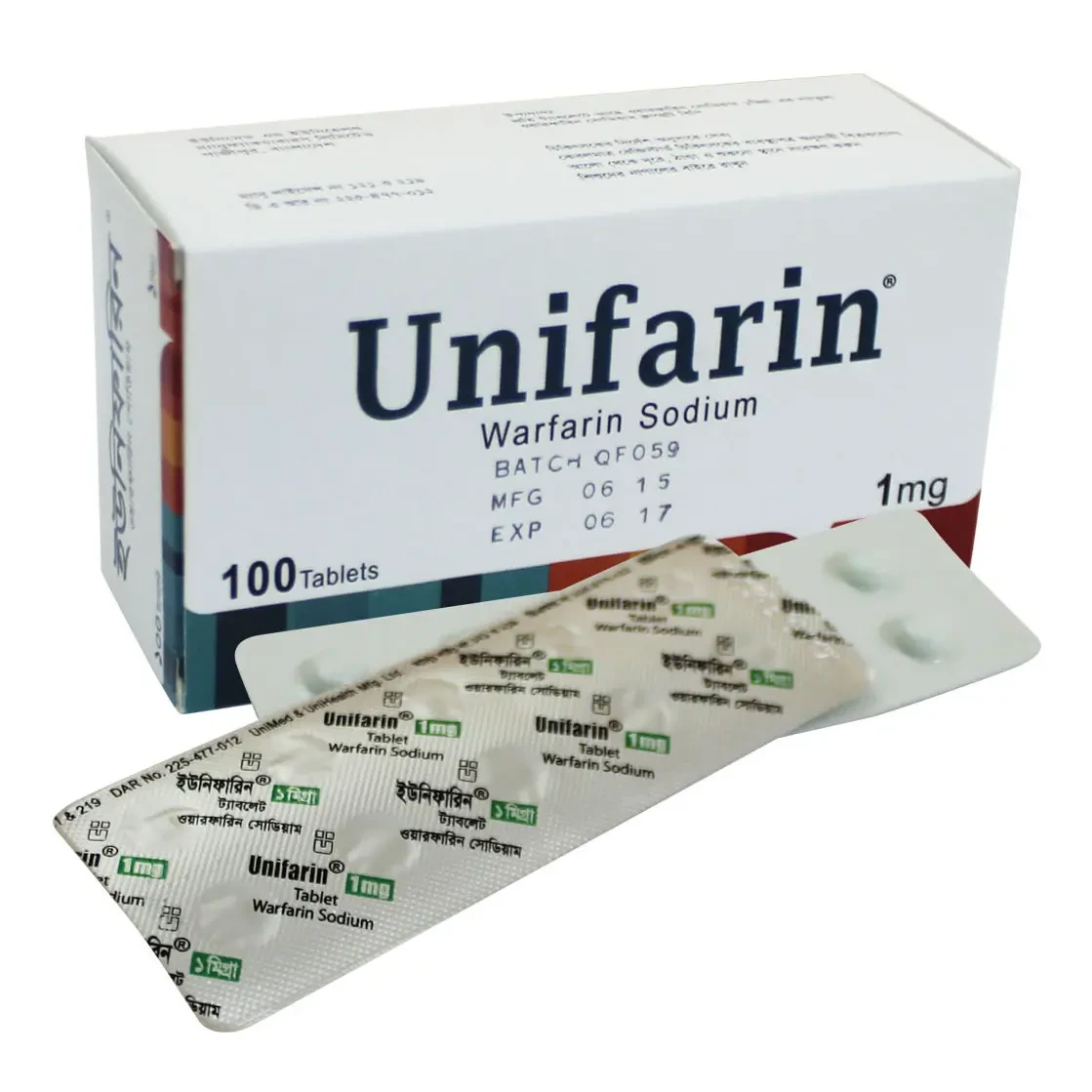 Unifarin 1mg TAB - https://demo.bangladeshiit.com