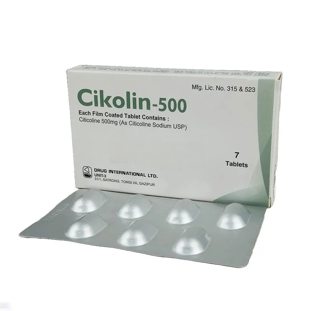 Cikolin 500mg tab - https://demo.bangladeshiit.com