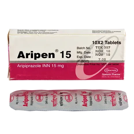 Aripen 15mg tab - https://demo.bangladeshiit.com
