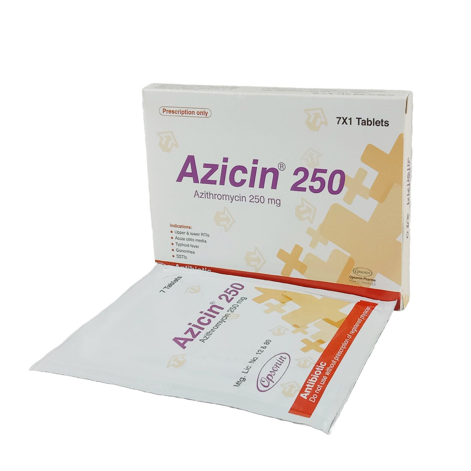Azicin 250mg tab - https://demo.bangladeshiit.com