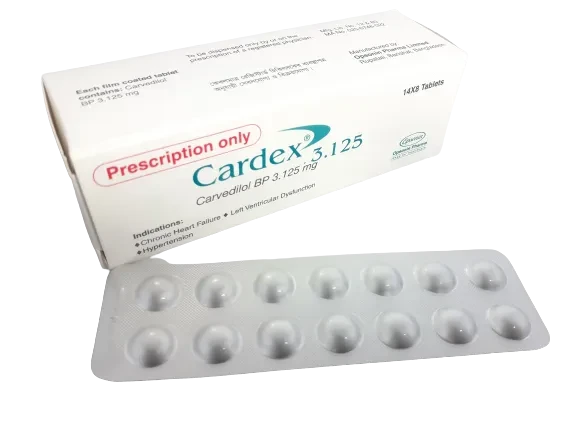 Cardex 3.125mg tab - https://demo.bangladeshiit.com