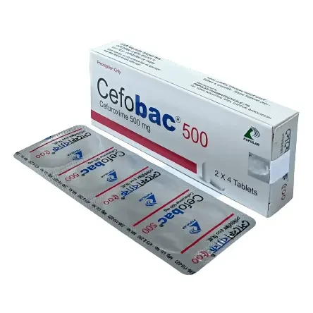 Cefobac 500 TAB - https://demo.bangladeshiit.com