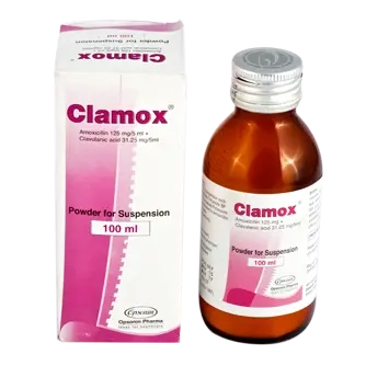 Clamox 100ml powder for susp - https://demo.bangladeshiit.com