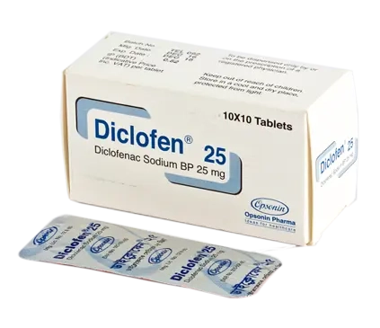 Diclofen 25mg tab - https://demo.bangladeshiit.com